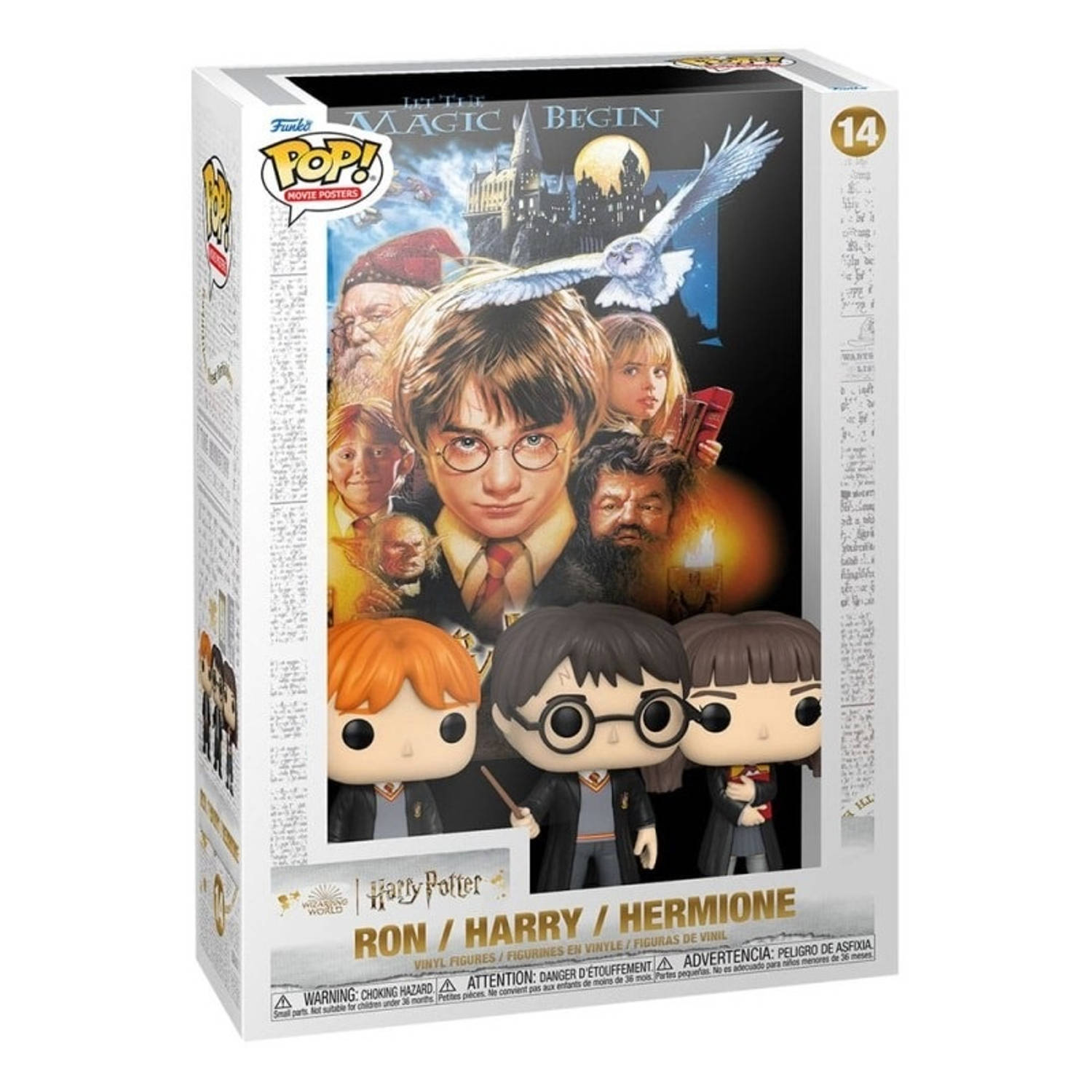 Funko Pop! Movie Poster Deluxe: Warner Bros. 100th Anniversary - Harry Potter and the Philosopher's Stone