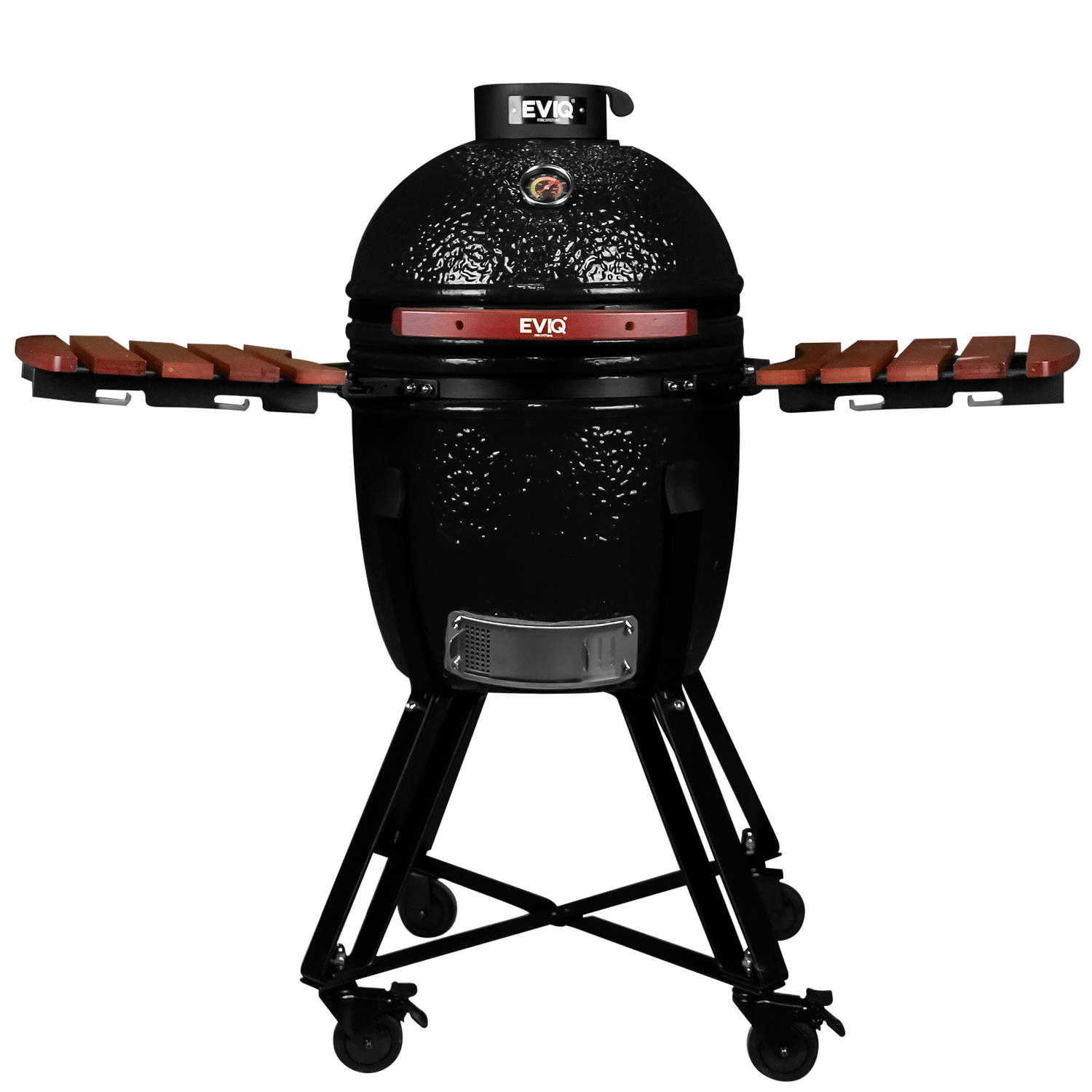 BBQ Kamado 18 Grillmaster Houtskoolbarbecue Keramisch Zwart