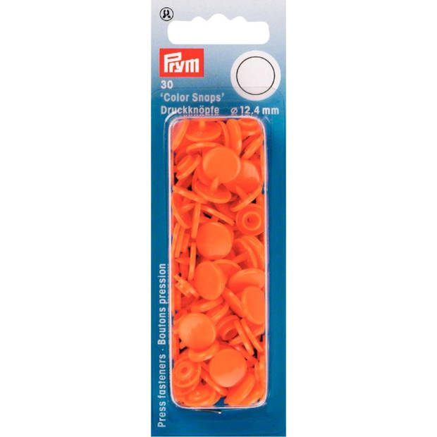 Prym ColorSnaps rond oranje