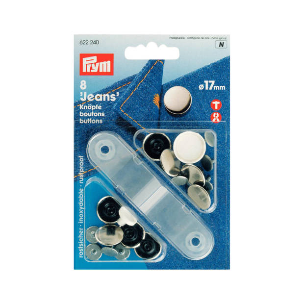 Prym Jeansknopen 17mm