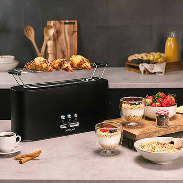 Broodrooster Cecotec Toast&Taste 10000 Extra 980 W Zwart