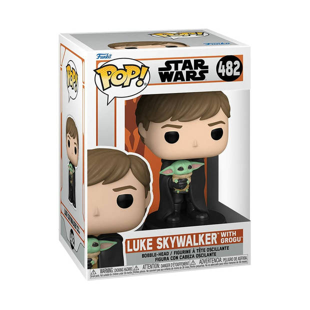 Verzamelfiguur Funko Pop! Star Wars: Mandalorian - Luke with Grogu 482