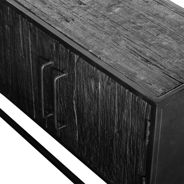 Giga Meubel - Tv-meubel Pure Black 200cm