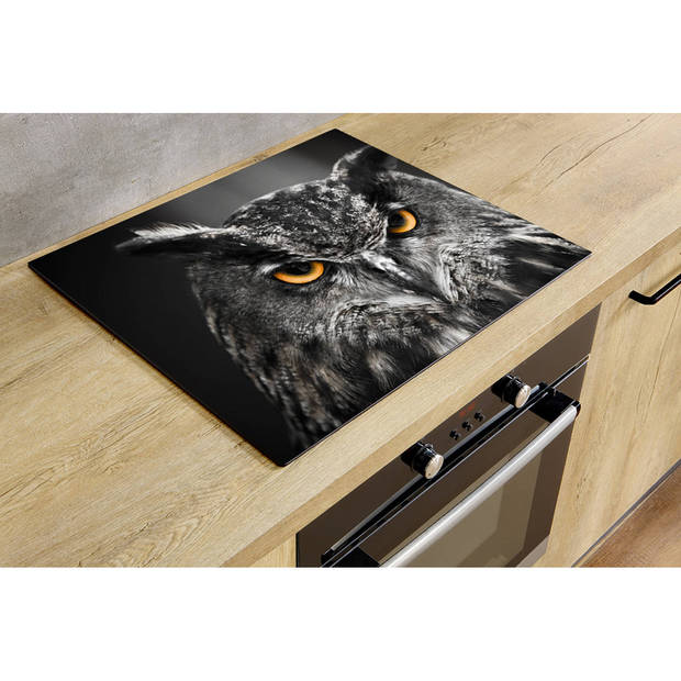 Inductiebeschermer - Eagle Owl - 65x55 cm