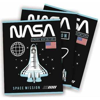 NASA Space Mission schriften Lijn A5 KLEINE SCHRIFTEN - 3 stuks