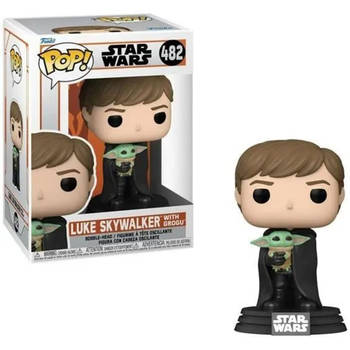 Verzamelfiguur Funko Pop! Star Wars: Mandalorian - Luke with Grogu 482