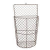 Clayre & Eef Opbergmand 23x14x39 cm Bruin Ijzer Mand Bruin Mand