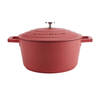 Braadpan, 24cm - 4 L - Rood - Lichtgewicht - Levenslange garantie - Geschikt voor inductie - MasterClass