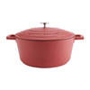 Braadpan, 28cm - 5 L - Rood - Lichtgewicht - Levenslange garantie - Geschikt voor inductie - MasterClass