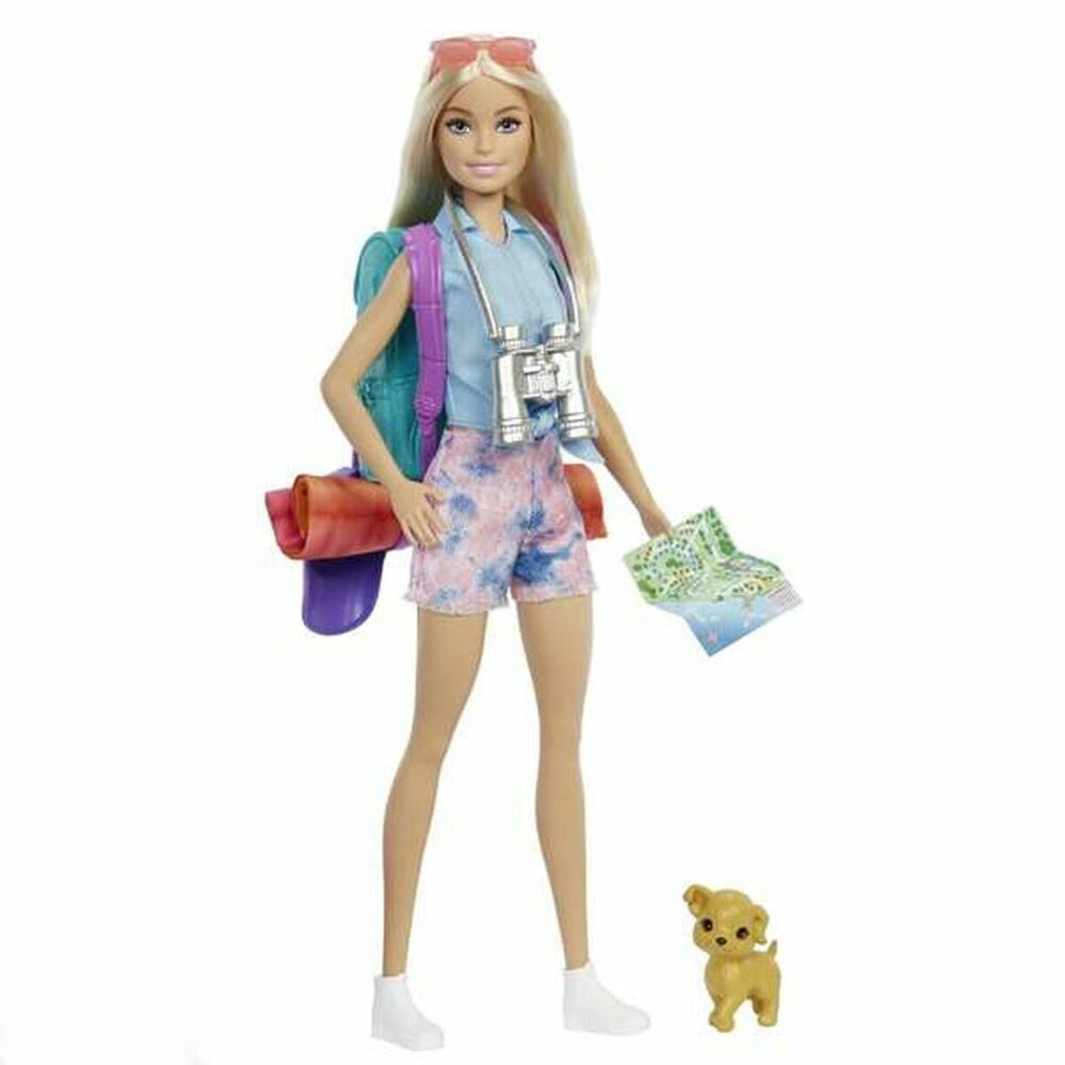 Barbie camping doll en piece count 1