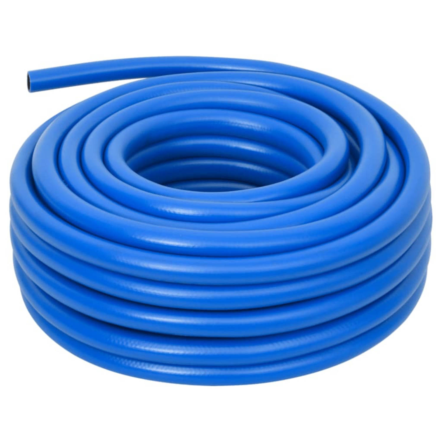 vidaXL Luchtslang 50 m PVC blauw
