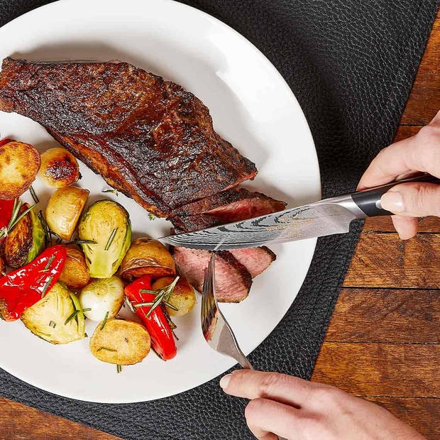 Trusted Butcher Steakmessenset - hoogwaardige messenset - ultrascherpe messen in slagerskwaliteit