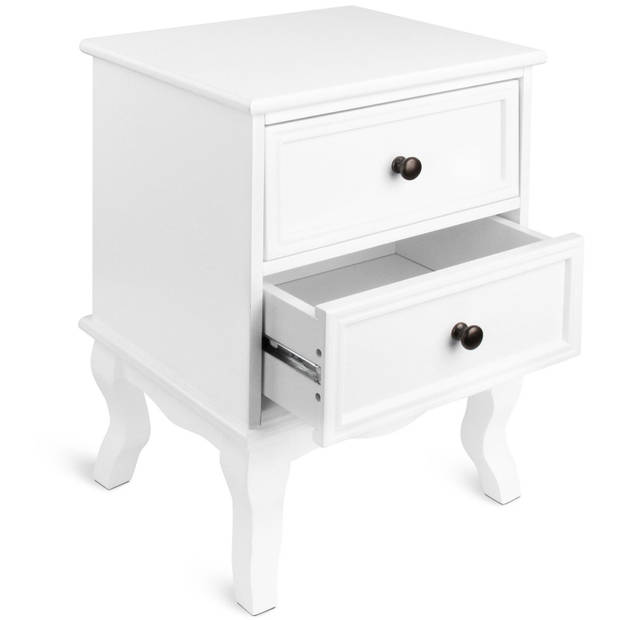 Nachtkastje, nachtcommode, 2 lades