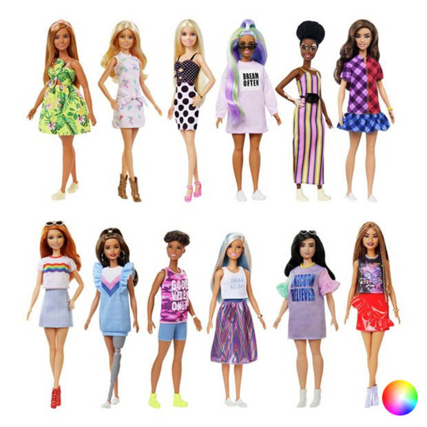 Pop Barbie Dress Carreaux