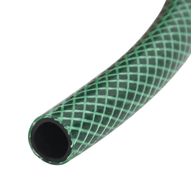 vidaXL Tuinslang 0,75'' 50 m PVC groen