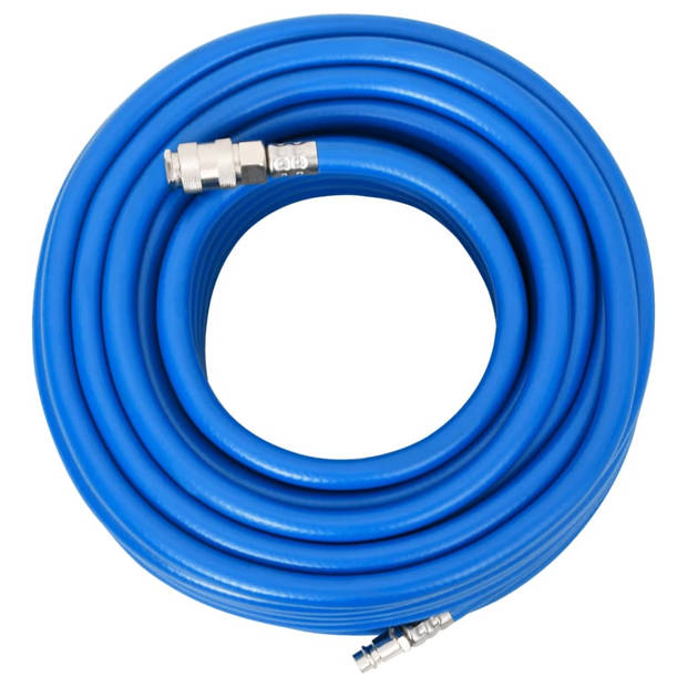 vidaXL Luchtslang 0,7'' 10 m PVC blauw