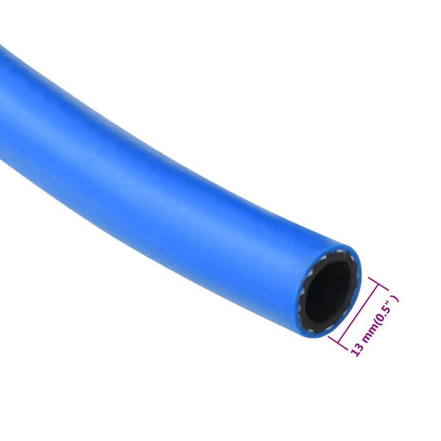 vidaXL Luchtslang 0,7'' 2 m PVC blauw