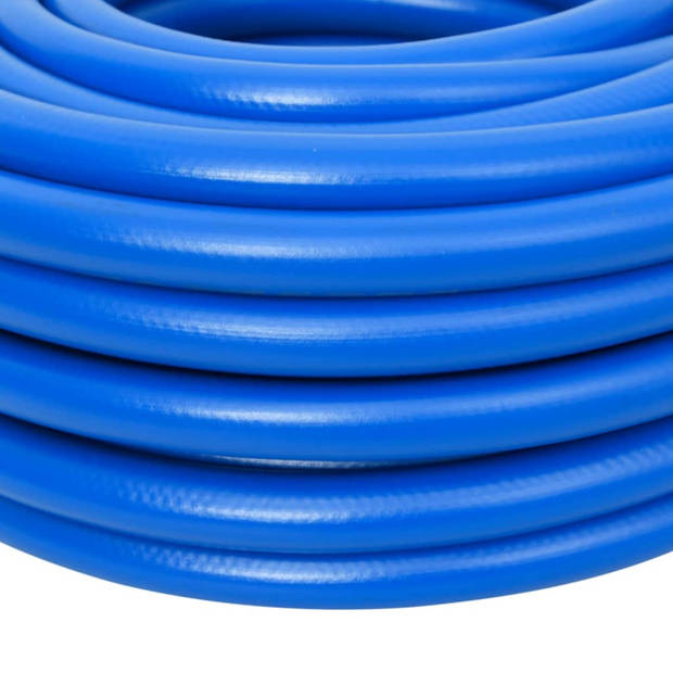 vidaXL Luchtslang 0,7'' 20 m PVC blauw