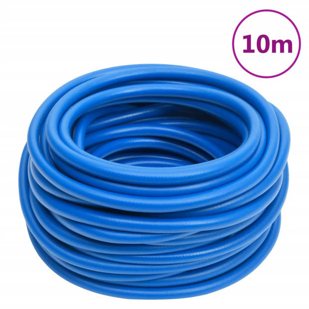 vidaXL Luchtslang 0,6'' 10 m PVC blauw