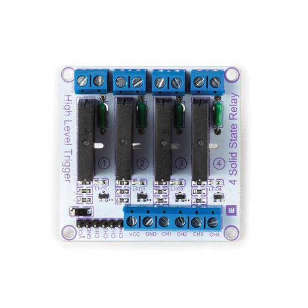 HALFGELEIDERRELAIS MODULE - 4 KANALEN