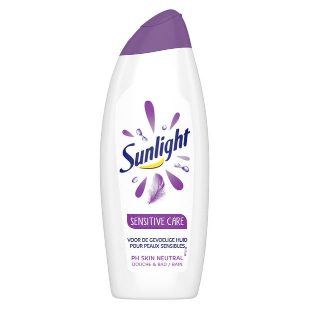 Sunlight Zeep - Badschuim - Sensitive Care - pH-Huidneutraal - Voordeelverpakking 6 x 675ml