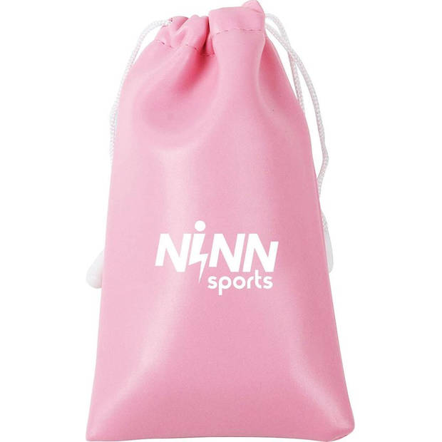 NINN Sports - Premium Weerstandsbanden ROZE - Set van 5 Resistance Banden - Fitness elastiek - Inclusief eBook
