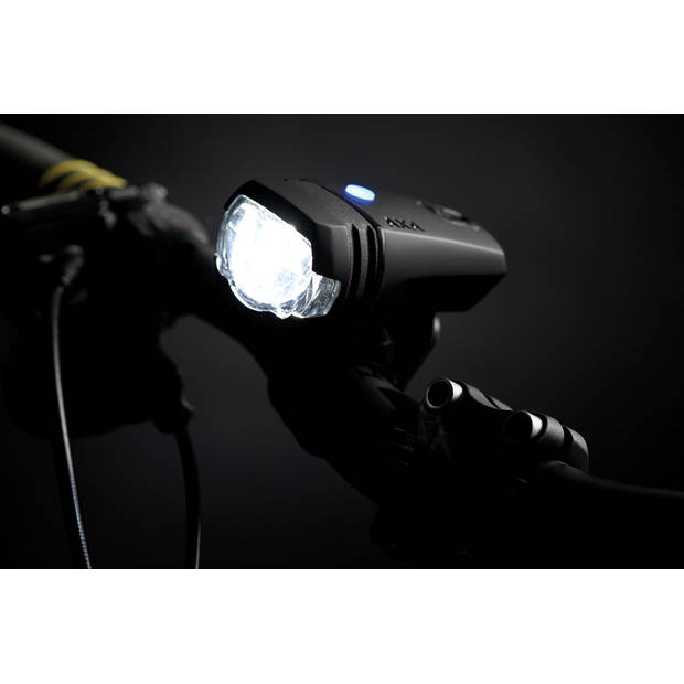 AXA Greenline Fietskoplamp USB On/Off 25 lux