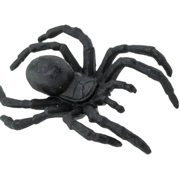 Safari speelfiguur spinnen junior 2,5 x 2 cm zwart 192 stuks