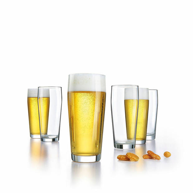 Bierglas Luminarc World Beer Transparant Glas 480 ml 6 Stuks (Pack 6x)