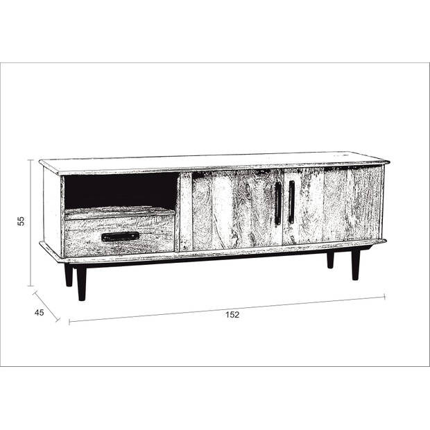 Livingfurn Elias 152cm