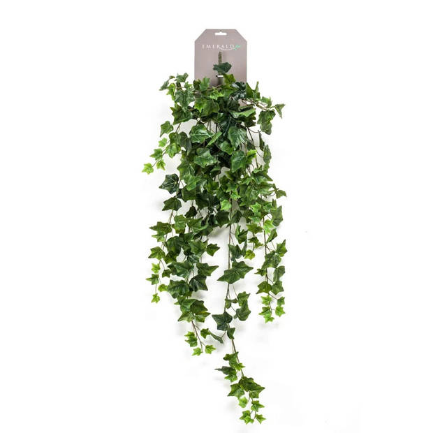 Emerald kunstplant/hangplant - Klimop/hedera - groen - 100 cm lang - Kunstplanten