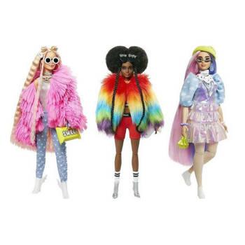 Pop Barbie Fashionista Barbie Extra Flower Dress (4 Stuks)