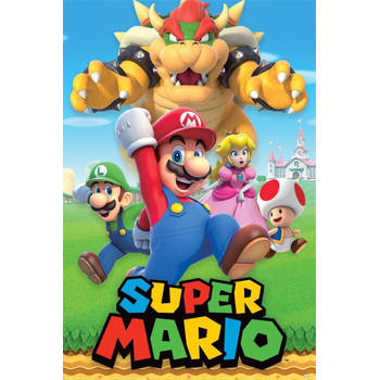 Poster Super Mario Character Montage 61x91,5cm