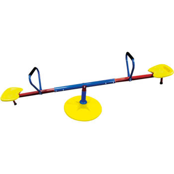 Paradiso Toys wip 360 graden draaibaar 180 cm blauw/rood/geel
