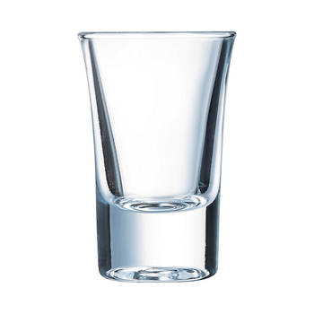 Set Shotglazen Arcoroc Glas (3,4 cl) (6 Stuks)
