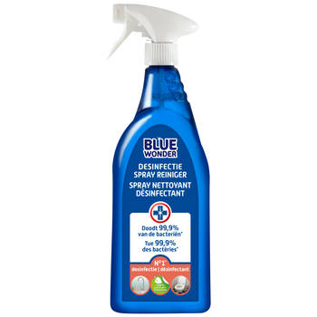 Blue Wonder Desinfectie Spray Reiniger 750ml