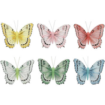 Blokker paasdecoratie vlinders S/6