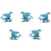 Safari Ijsdraak speelgoedfiguren junior lichtblauw 192 stuks