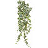 Emerald kunstplant/hangplant - Klimop/hedera - groen/wit - 100 cm lang - Kunstplanten