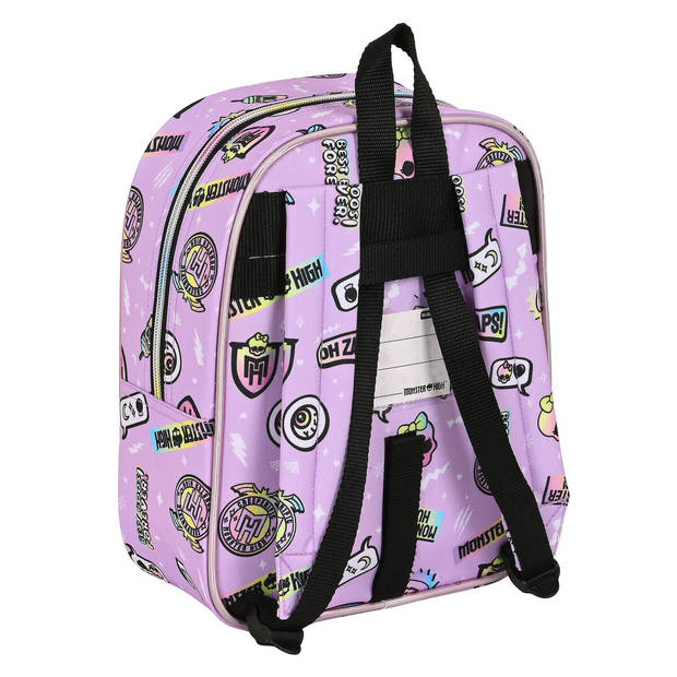 Schoolrugzak Monster High Best boos Lila 22 x 27 x 10 cm