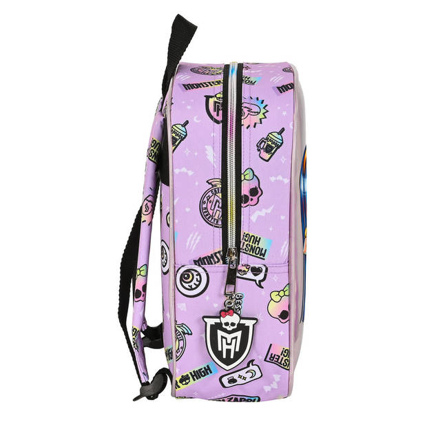 Schoolrugzak Monster High Best boos Lila 22 x 27 x 10 cm