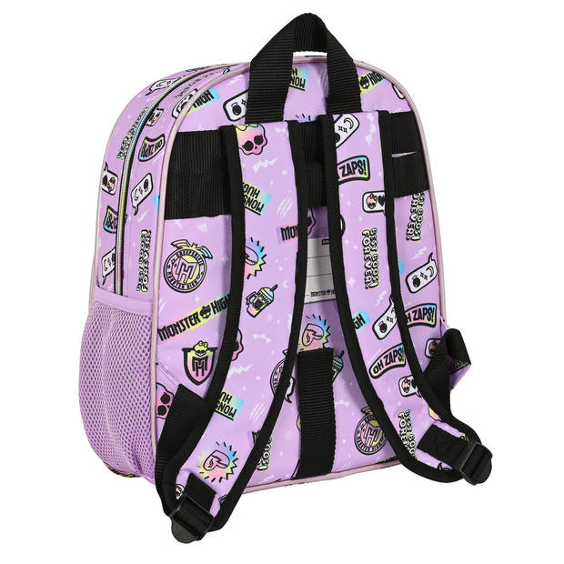 Schoolrugzak Monster High Best boos Lila 28 x 34 x 10 cm