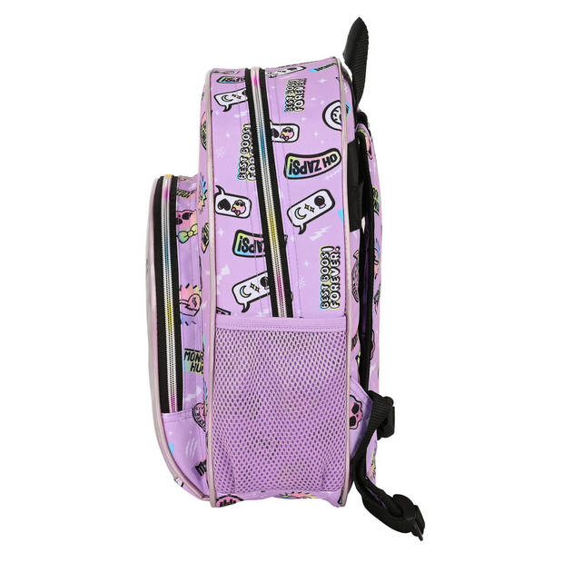 Schoolrugzak Monster High Best boos Lila 28 x 34 x 10 cm