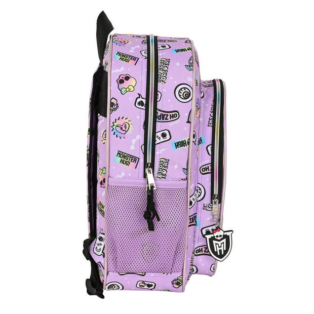 Schoolrugzak Monster High Best boos Lila 32 X 38 X 12 cm