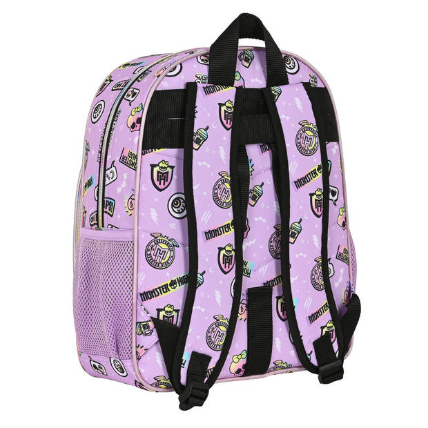 Schoolrugzak Monster High Best boos Lila 32 X 38 X 12 cm