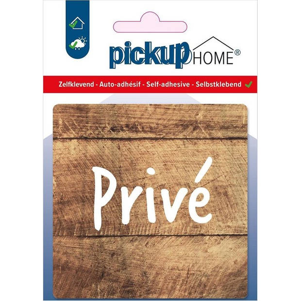 Route Acryl Privé hout