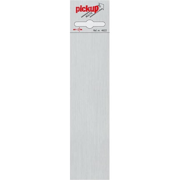 Route Alulook 165 x 44 mm Sticker blanco rechthoek