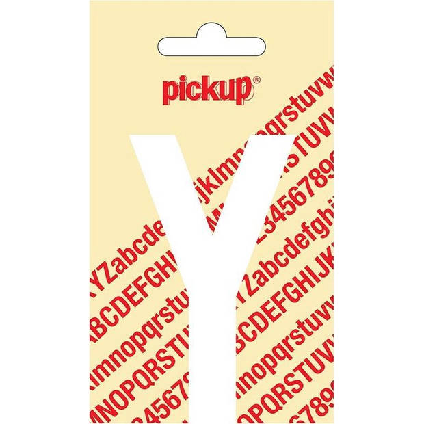 Plakletter Nobel Sticker letter Y