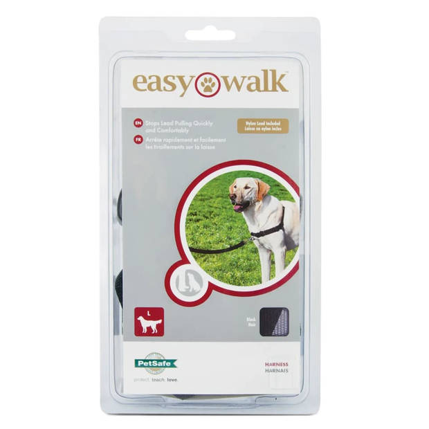 PetSafe Hondentuig Easy Walk L zwart