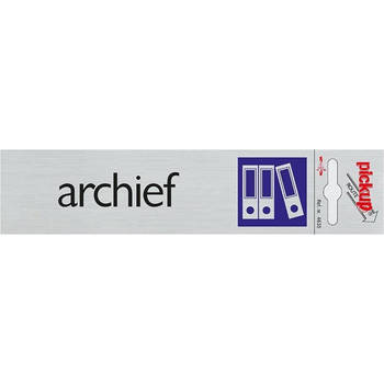 Route Alulook 165 x 44 mm Sticker archief